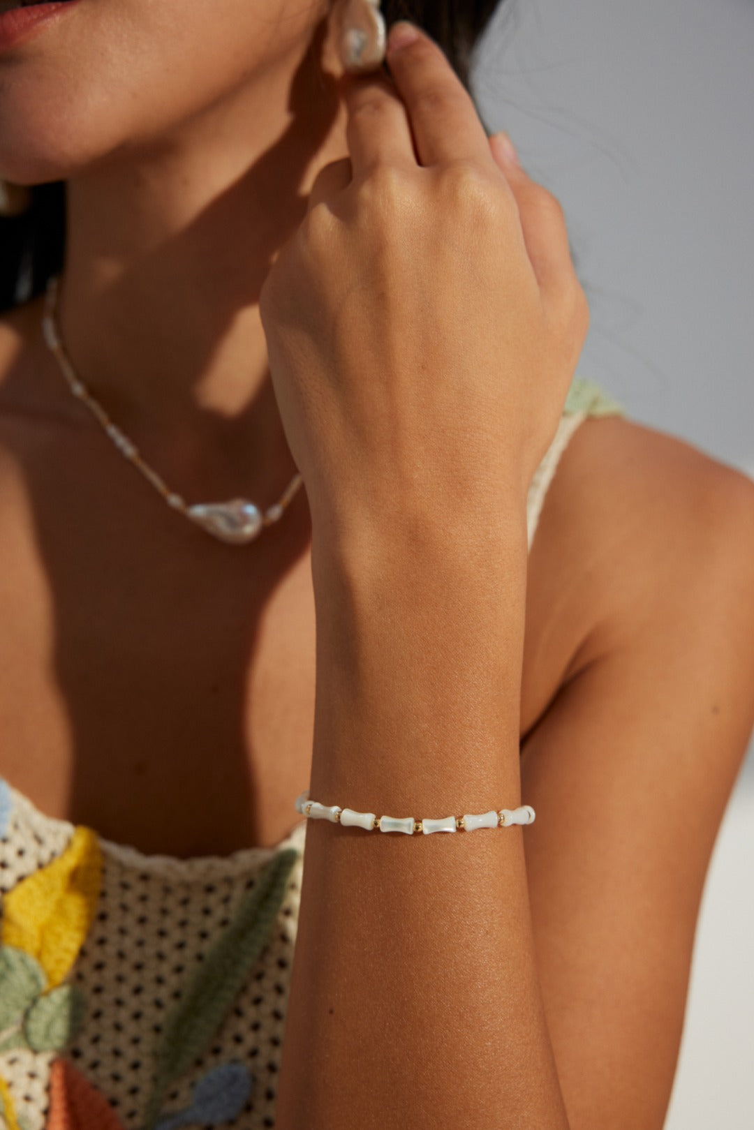 The Bamboo Pearl Bracelet